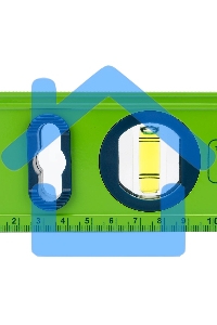 Уровень алюминиевый СИБРТЕХ УСМ-0,5-300, фрезерованный, 3 глазка, магнитный, 300 мм 34111