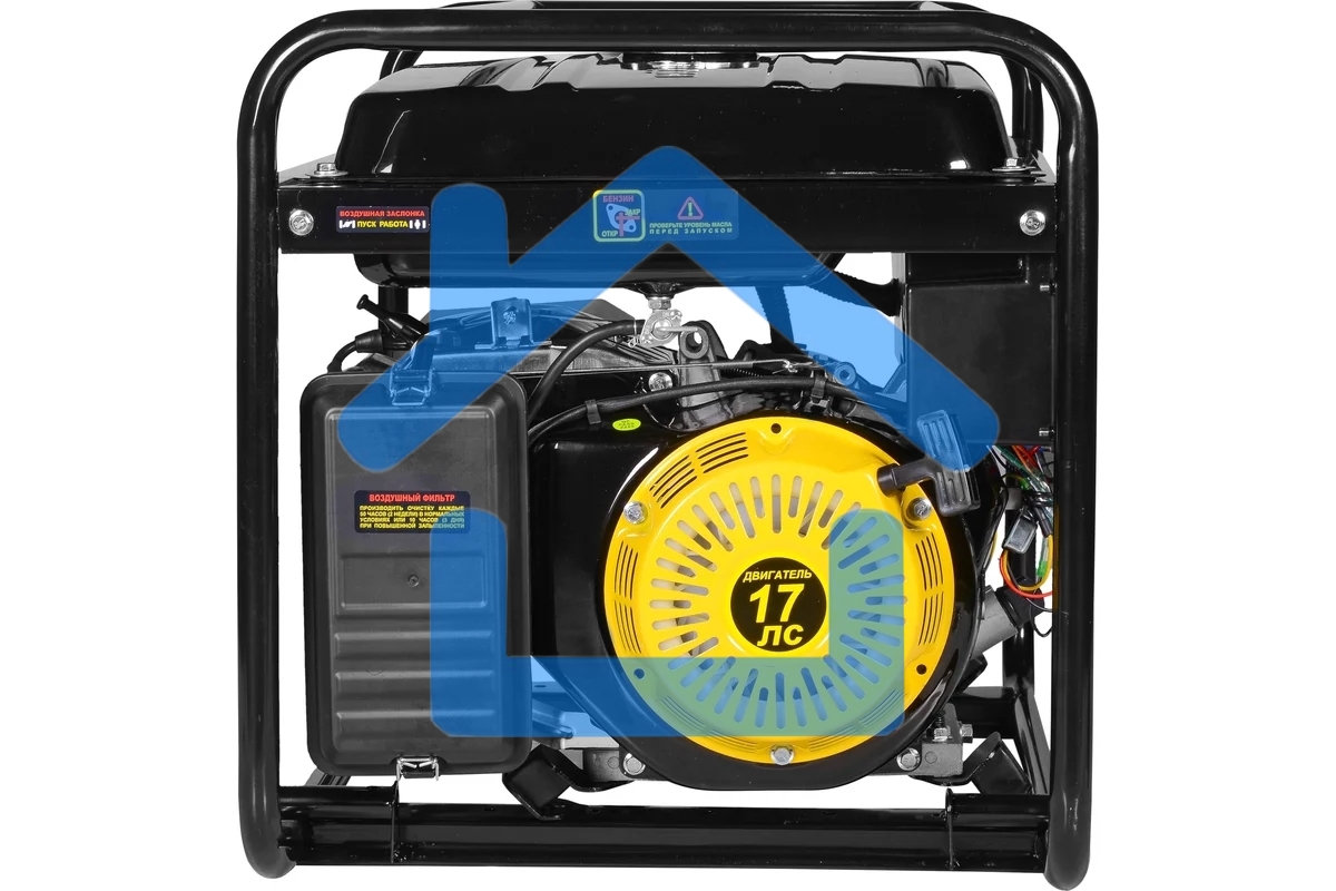 Электрогенератор бензиновый Huter DY9500L, 8 кВт, 91 дБ, 76 кг