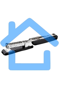 Степлер Silwerhof 401075-01 24/6 26/6 (30 листов) черный, 80 скоб, пластик закрытый/открытый, коробка