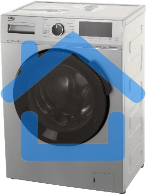 Стиральная машина Beko WSPE6H616S (7322610002) серебристый, загрузка фронтальная 6,5 кг, 1200 об/мин., класс: А++