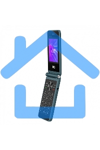 Мобильный телефон BQ 2412 Shell Duo синий MTK 6261 D