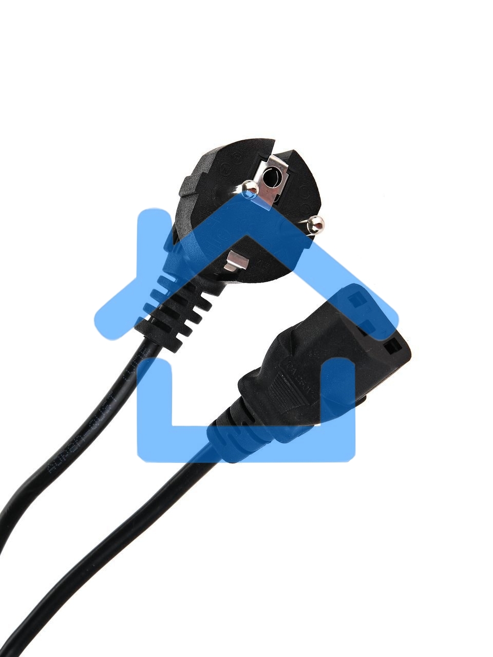 Кабель компьютер-розетка Aopen 1.8метра 220V (EURO) VDE 3G*0,5mm2 QUST ACE021-1.8M