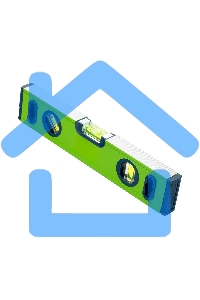 Уровень алюминиевый СИБРТЕХ УСМ-0,5-300, фрезерованный, 3 глазка, магнитный, 300 мм 34111