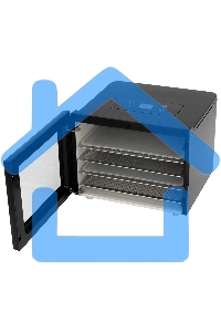 Сушка для фруктов и овощей Hyundai HYFD-1204 8под. 400Вт черный