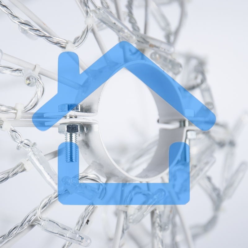 Светодиодная фигура Neon-night Шар диаметр 50см 200 LED теплый белый эффект мерцания 230В