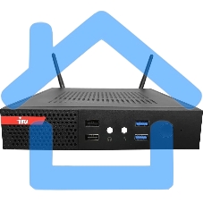 Компьютер IRU Опал 313 slim i3 10100 (3.6) 8Gb SSD256Gb UHDG 630 Free DOS GbitEth 120W черный (2057725)