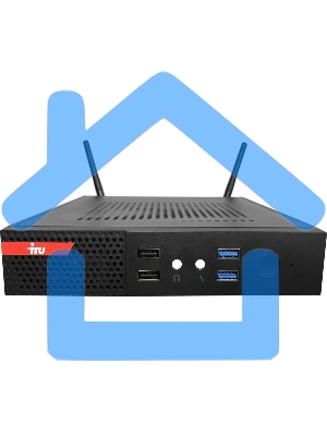 Компьютер IRU Опал 313 slim i3 10100 (3.6) 8Gb SSD256Gb UHDG 630 Free DOS GbitEth 120W черный (2057725)