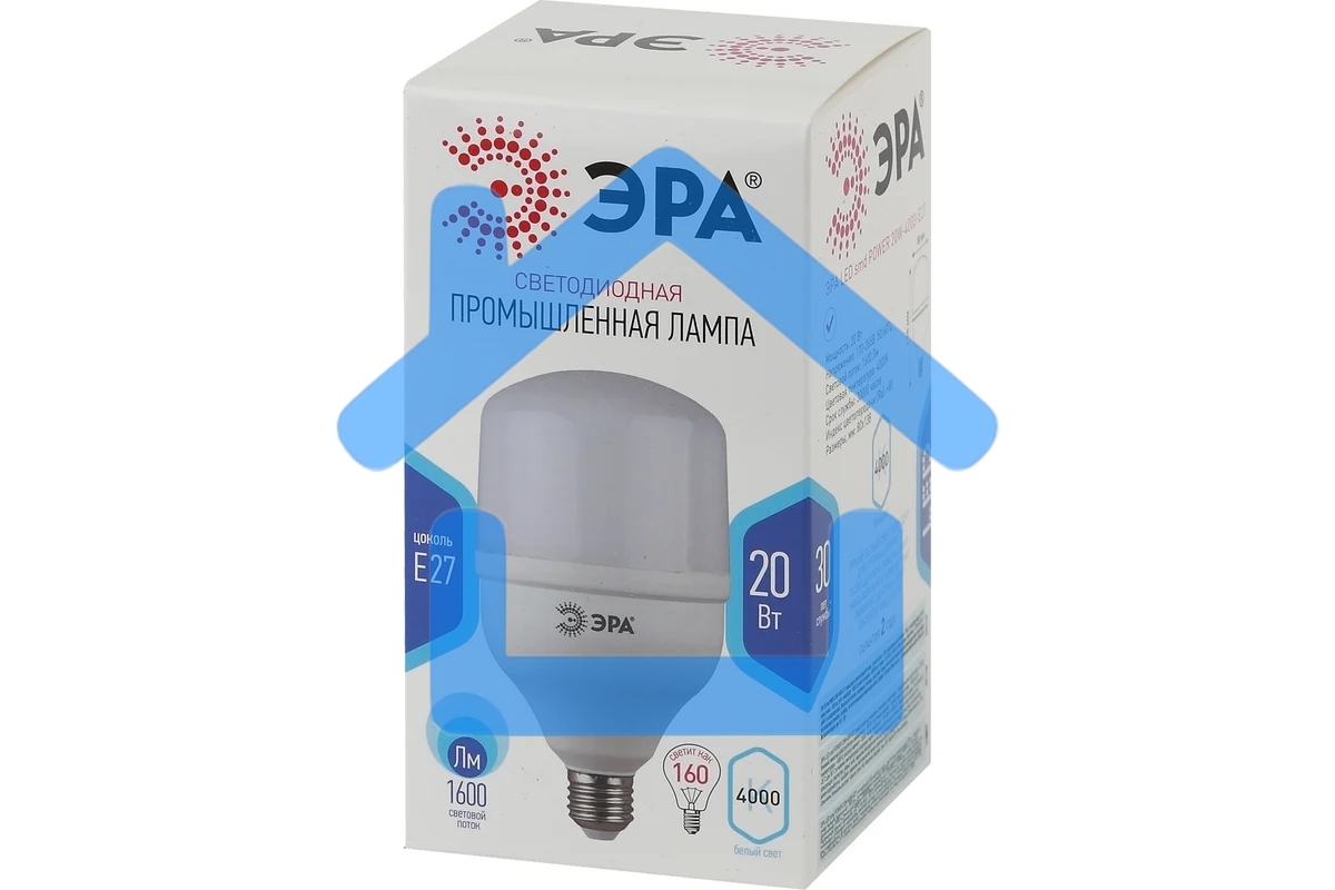 Лампа светодиодная ЭРА Б0027001 STD LED POWER T80-20W-4000-E27