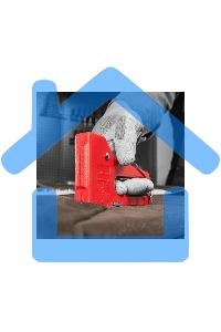 Степлер мебельный Matrix пластиковый, тип скобы 53, 6-8 мм