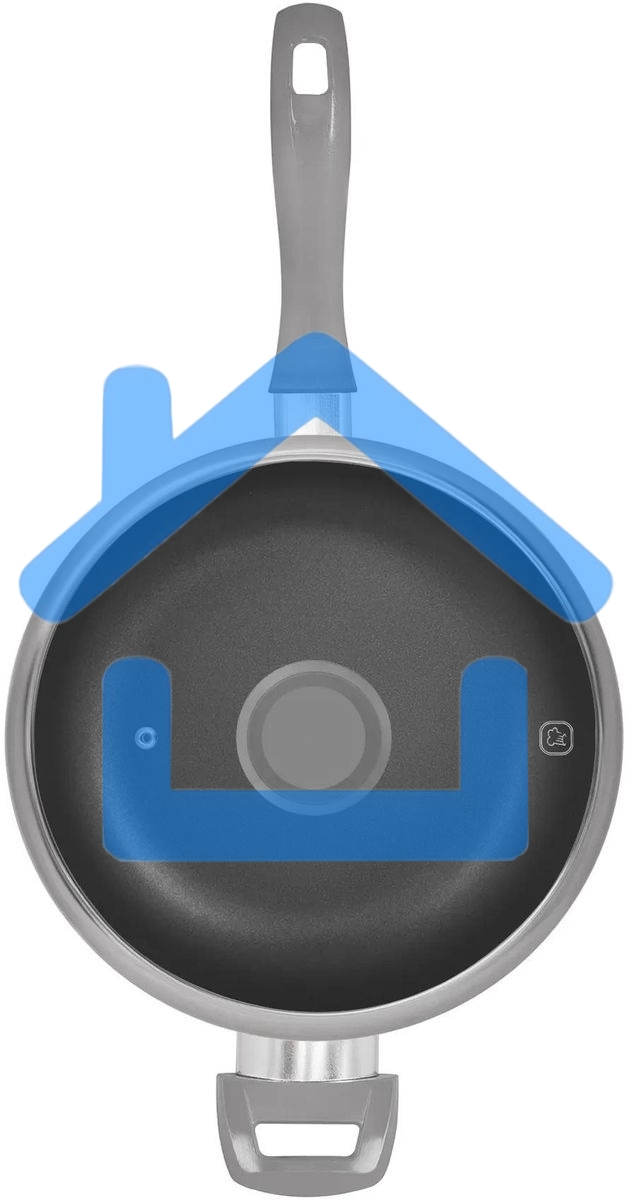 Сотейник Rondell Lumiere RDA-596, 26см, с крышкой, серый