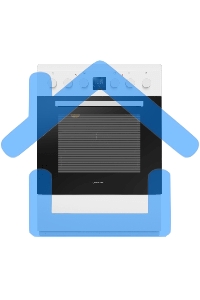 Плита электрическая Maunfeld MEC67CW08TD белый, конфорок 4 шт, духовка 59 л, 60 см x 85 см x 60 см