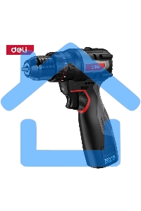 Дрель-шуруповерт Deli DE-CZ16-1D2, Аккумуляторная, 16В, 2 АКБ, Ударная, Сумка