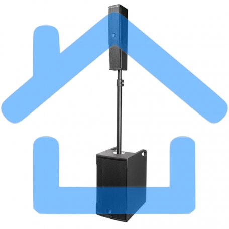 Комплект акустических систем INTREND ITSPK-VOX28 сабвуфер (2х8