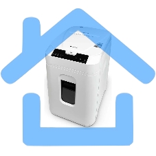 Шредер Heleos АП40-5 белый с автоподачей (секр.P-5) фрагменты 180лист. 37лтр. скрепки скобы пл.карты