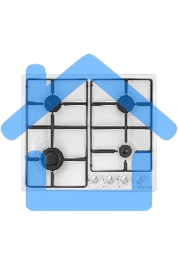 Газовая варочная панель HOMSair HGE643GWH