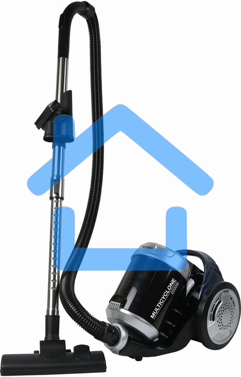 Пылесос Hyundai HYV-C2575 2000Вт серебристый/темно-синий
