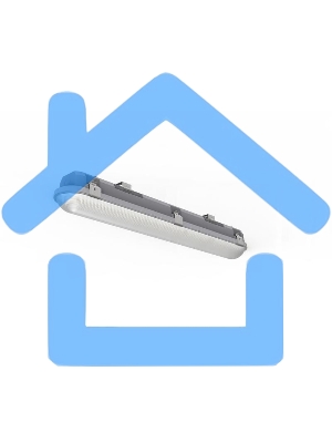 Светильник светодиодный Русский Свет ДСП WP 21 C 20W OP 940 L600 600х85х80мм 20Вт 4000К IP65 пылевлагозащ. белый 15072123317