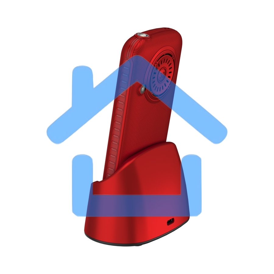 Мобильный телефон Maxvi B5ds up red. 