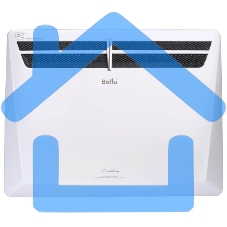 Отопительный модуль конвектора Ballu Evolution Transformer BEC/EVU-1500 белый, 1500 Вт, 20 м2 (для работы конвектора требуется блок управления)