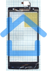 Сенсорное стекло (тачскрин) для Acer Liquid E3, черное