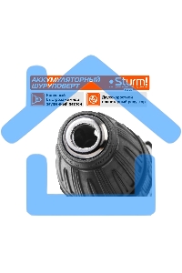 Дрель-шуруповерт Sturm CD3618, Аккумуляторная, 18В, 2 АКБ, Кейс