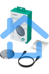 Беспроводное зарядное устройство Aukey LC-MC10 Magnetic Qi2