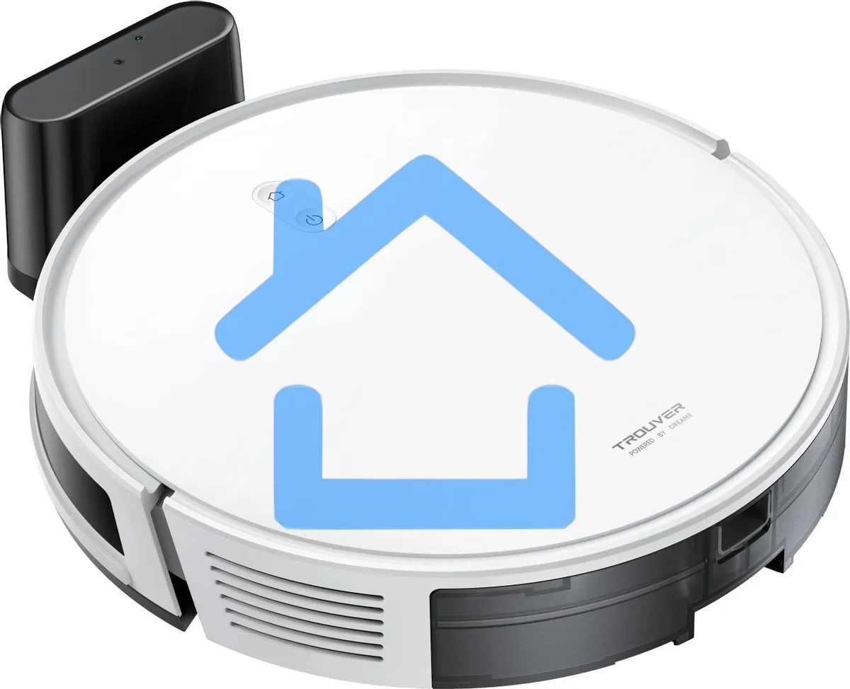 Робот-пылесос Dreame Trouver E10 белый, 2600 мAч Li-Ion, уборка сухая/влажная, пылесборник контейнер 0.33 л