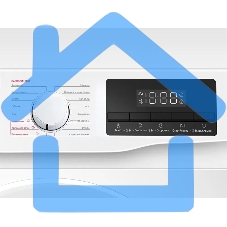 Стиральная машина TCL F6 BLDC TWOF-608W12W белая, загрузка фронтальная 8кг, 1200 об/мин., класс: A+++