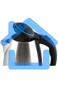 Чайник электрический Матрена MA-001 1,8 л, сталь,цвет крышки голубой (005456)