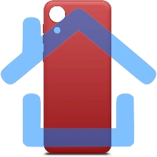 Чехол (клип-кейс) BoraSCO Microfiber Case для Samsung Galaxy A03 Core красный