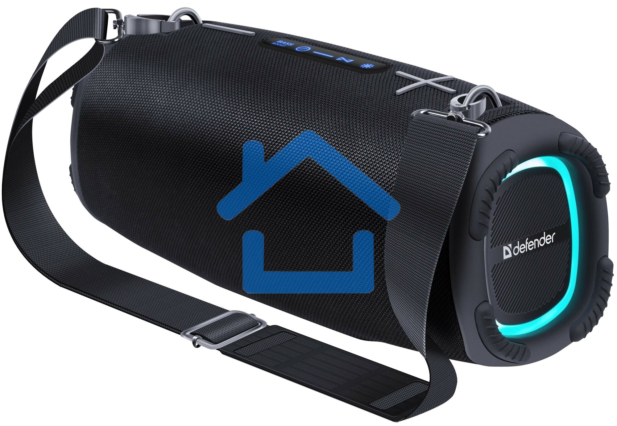 Портативная колонка Defender Beatbox 80 черный 80 Вт