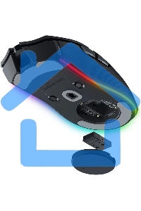 Мышь беспроводная/проводная Razer Cobra Pro черный, 30000 dpi, радиоканал, Bluetooth, USB, кнопки - 8