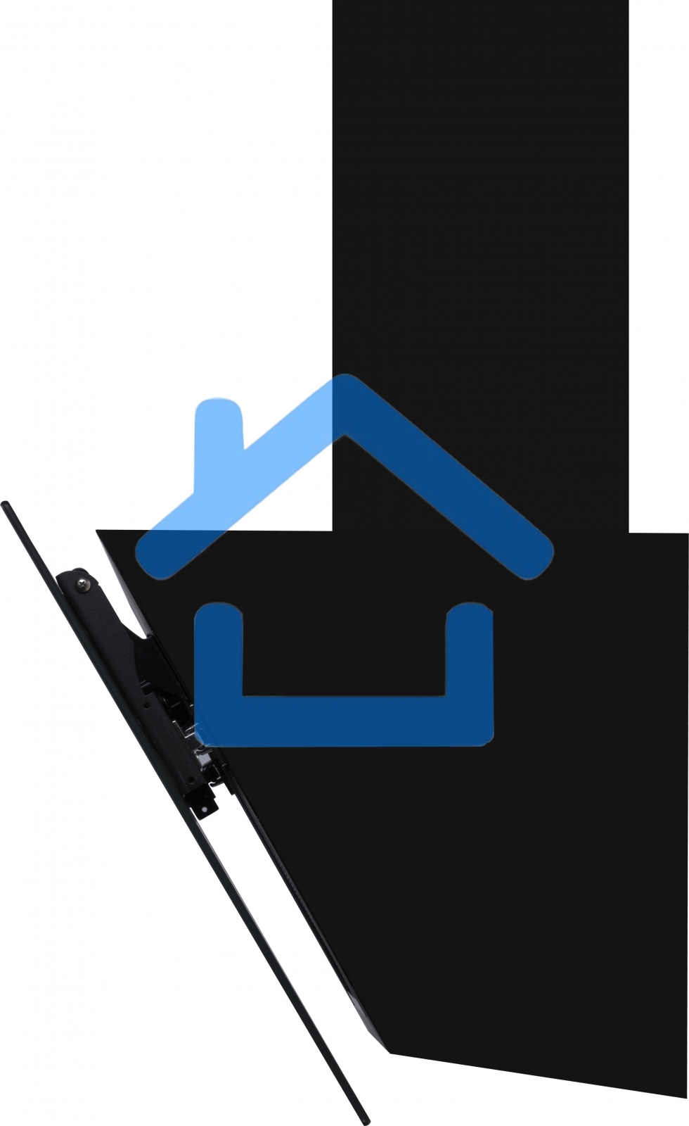 Вытяжка наклонная Weissgauff Tau 60 TC BL черный, 60 см, 1000 куб. м/ч, 49 дБ