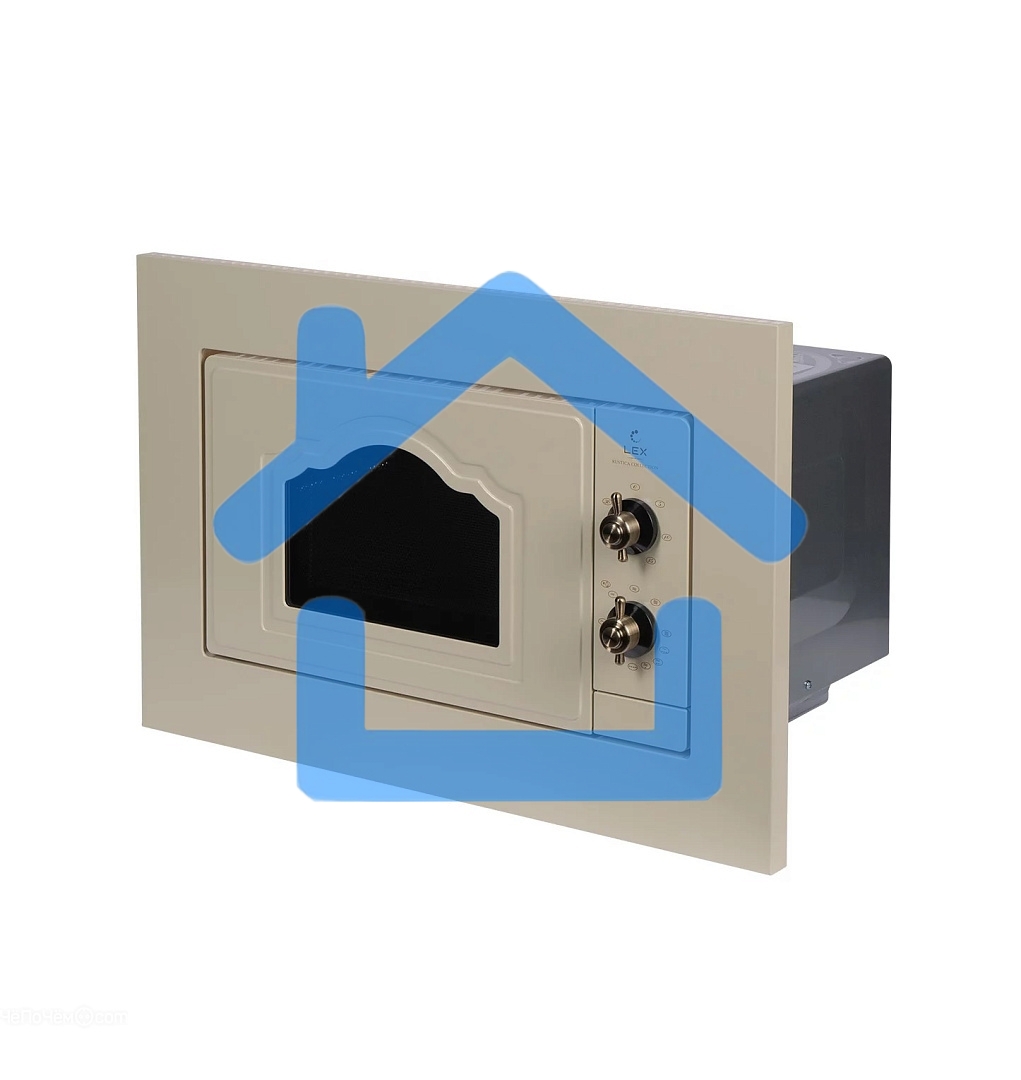 Микроволновая печь LEX BIMO 20.04 айвори 20л 700Вт поворотный механизм