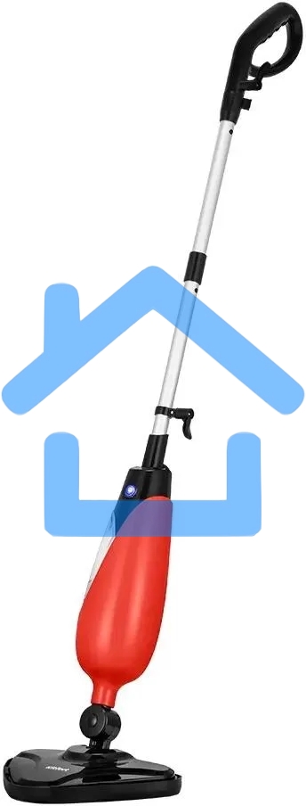 Швабра паровая Kitfort КТ-3939 1300Вт красный/черный