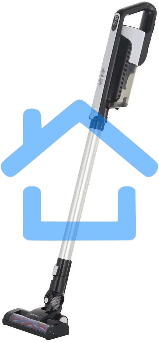 Пылесос вертикальный Maxwell MW-3246 белый/черный, питание от аккумулятора, 120 Вт, уборка сухая, пылесборник 0.4 л, работа от АКБ max 35 мин