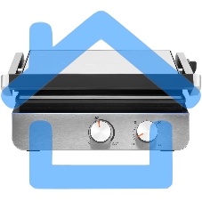 Электрогриль Hyundai HYG-4046 2200Вт черный/серебристый