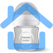 Бутылочка для кормления Philips SCY930/01 Avent NATURAL Response 125 мл, 1 шт, стекло