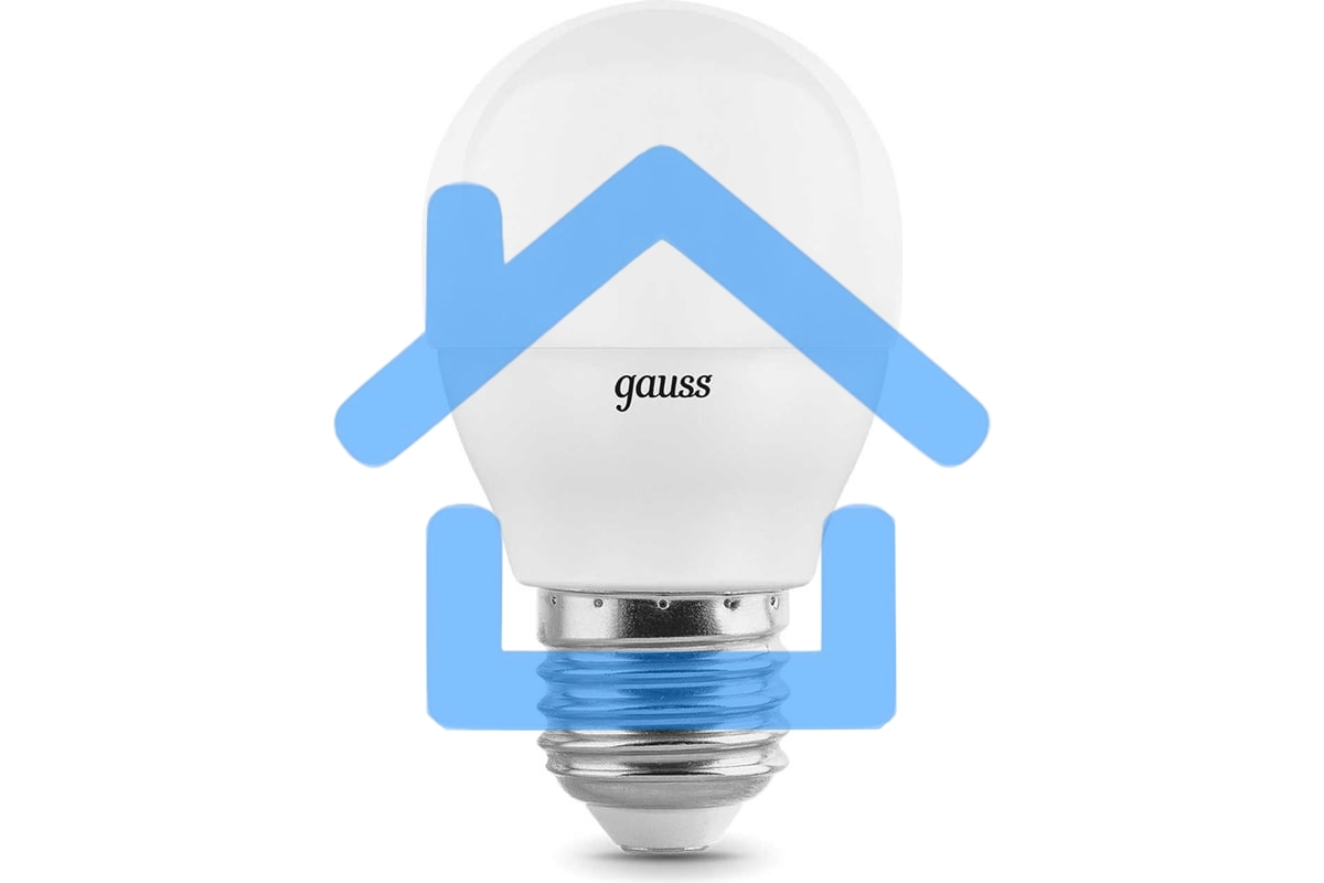 Лампа светодиодная Gauss LED Globe 7Вт E27 3000К step dimmable (диммир.) 105102107-S