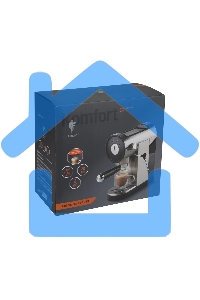 Кофеварка рожковая LEONORD LE-1749 (108134) черный/стальной, исп. кофе - молотый, 0,8 л, 1360 Вт, 20 бар