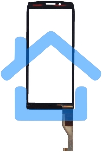 Сенсорное стекло (тачскрин) для Acer Iconia Smart S300, черное