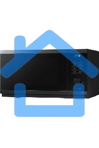 Микроволновая печь Samsung MS23DG4504AGBW черная сталь, 23 л, 800 Вт, переключатели - кнопки/поворотный механизм