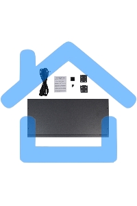 Неуправляемый PoE-коммутатор ORIGO Unmanaged Switch 26x1000Base-T (24x1000Base-T PoE), 2xCombo 1000Base-T/SFP, PoE Budget 370W, Long-range PoE up to 250m, 19