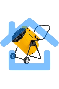 Тепловая пушка Denzel SFH-15000, 400 В, желтый, 120/9000/15000 Вт, 150 м2, термостат