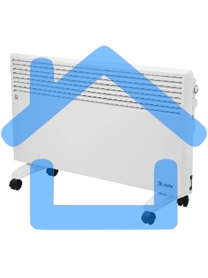 Конвектор электрический MTX CH-2000, белый, 2000 Вт, 25 м2, термостат