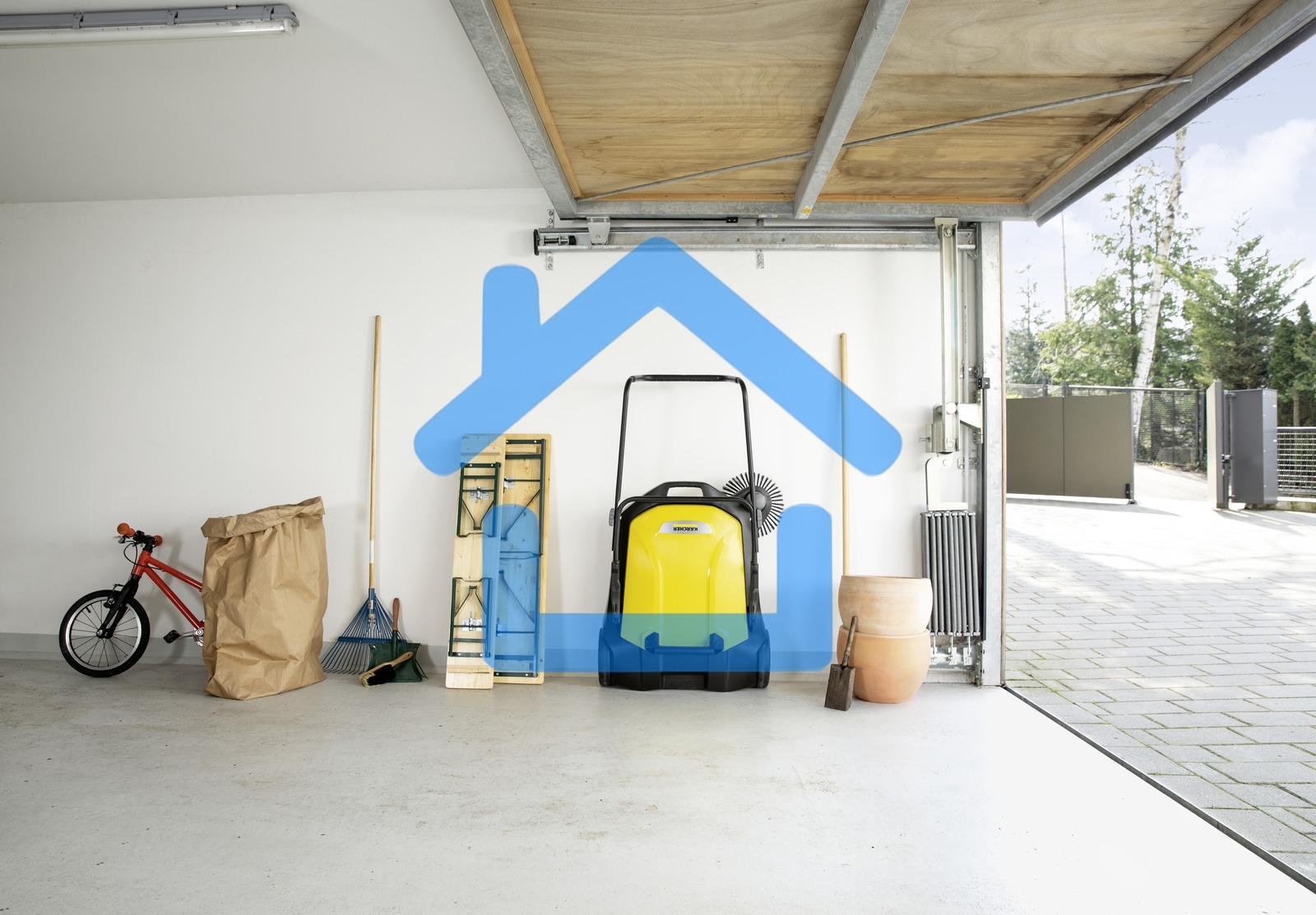 Подметальная машина ручная Karcher S 6 38 л, 2500 м²/ч