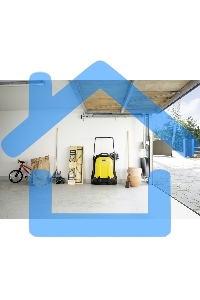 Подметальная машина ручная Karcher S 6 38 л, 2500 м²/ч