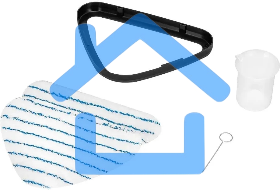 Швабра паровая Kitfort КТ-3939 1300Вт красный/черный