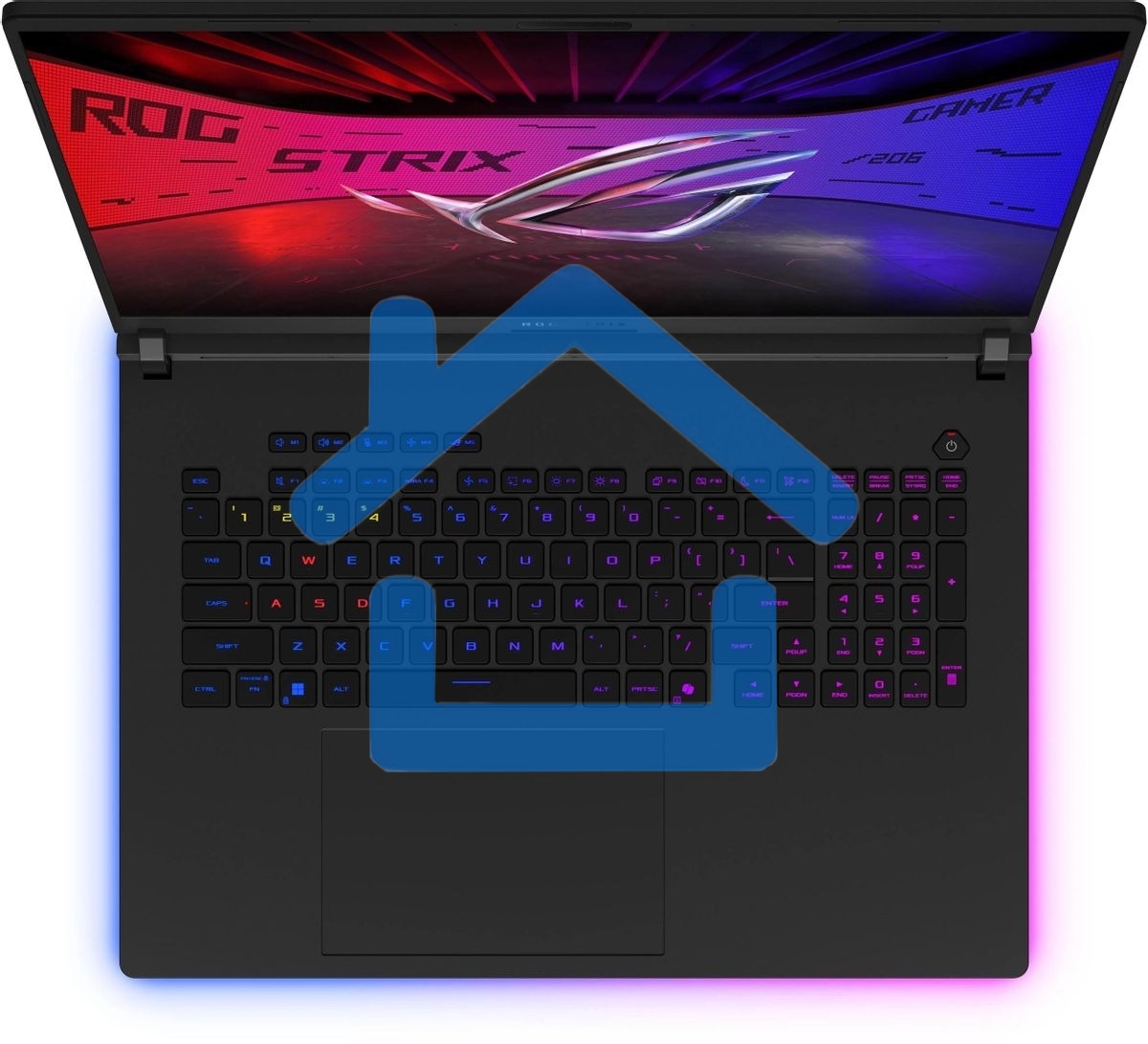 Ноутбук Asus ROG Strix Scar 18 G835LW-SA112W черный Core Ultra 9 275HX 32Gb SSD1Tb NVIDIA GeForce RTX5080 16Gb 18