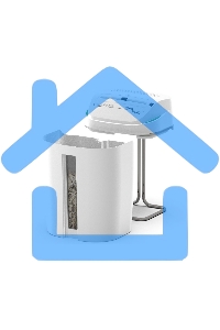 Шредер Kobra C4-Hybrid E/S серый (секр.P-4) перекрестный 15лист. 40лтр. скрепки скобы пл.карты CD